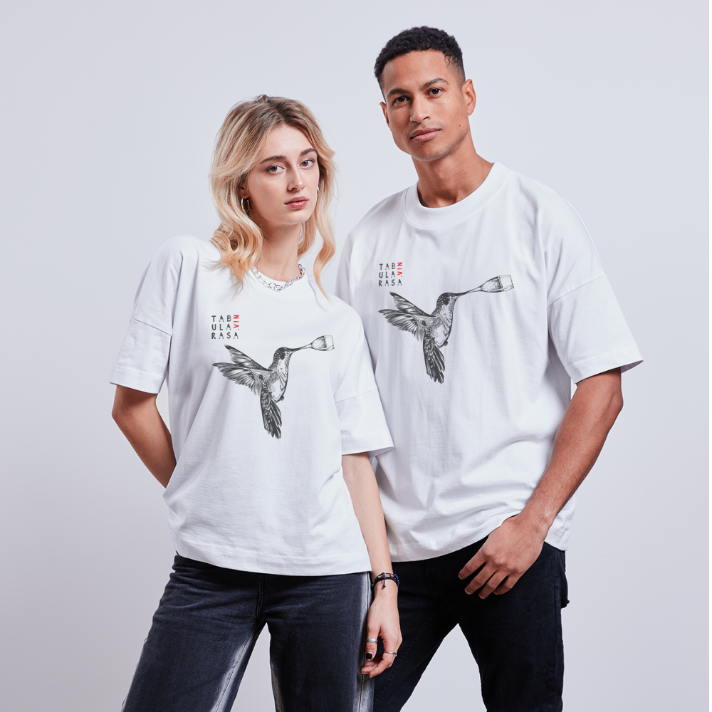 Stanley/Stella Unisex Oversize Bio-T-Shirt BLASTER - weiß